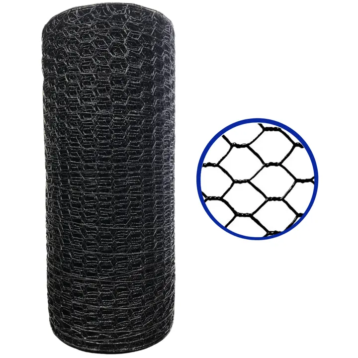 Lowest Price China Direct Factory PVC Coated Hexagonal Wire Mesh Green Chicken Wire Mesh