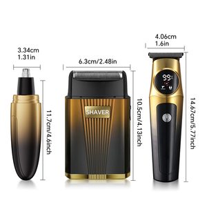 Wholesale 3-in-1 Compact <b>Shaver</b> From Manufacturer New Portable 3-on-1 Hair Trimmer With USB Power Source for Travel Explosive Po - Product Image 3
