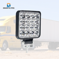 Feux de travail LED super lumineux 48W pour SUV, camions tout-terrain, bateaux, voitures 12V/24V