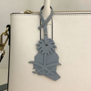 Hot Selling Palm Trees <b>Bag</b> <b>Charms</b> Map of Saudi Arabia for Car Pendant Accessory Decorative Gift & Daily Use - Product Image 3