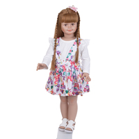 Poupée Reborn Bébé Géant de 78 CM en Silicone Plein, Habillée, pour la Vente en Gros