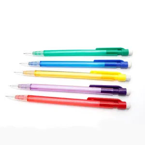 Promotional School Office Stationery 0.5/0.7mm Mechanical Pencil with eraser