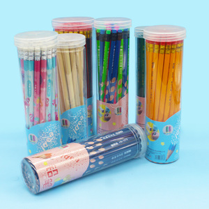 Colored Pencils HB 5.0mm Wooden Hexagonal Exam Sketching <b>Writing</b> Pencils Bucket <b>Set</b> - Product Image 1