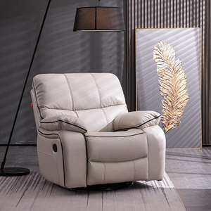 Sedia da Cinema reclinabile reclinabile per divano reclinabile in pelle - Product Image 5