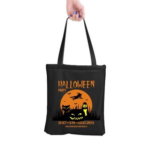 DLBZ Wholesale Easy Carry Large Reusable Promotional Custom Rope <b>Tote</b> <b>Bag</b> for Halloween - Product Image 1