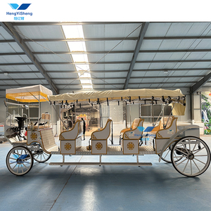 Carro de caballos eléctrico sin caballos para bodas personalizado, carro de caballos para turismo a la venta - Product Image 5
