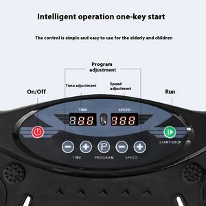 Motor silencioso Control de velocidad 3D Placa de vibración de cuerpo entero Máquina de ejercicio Plataforma de entrenamiento de fitness en casa con dirección vertical - Product Image 2