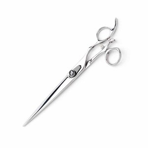 Ciseaux de toilettage de cheveux personnalisés 7 "avec vis réglable et silencieux Ciseaux de toilettage professionnels pour animaux de compagnie avec anneau réglable - Product Image 4