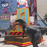 Costume de dinosaure Velociraptor grandeur nature de Zigong, costume de dinosaure animatronique personnalisé pour adulte, Raptor pour attraction dans les centres commerciaux
