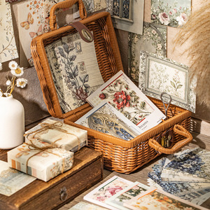 30 pièces de matériel à thème floral de la série <span class=keywords><strong>ManSe</strong></span> QiMeng, chaque sac contenant du ruban floral - Product Image 1