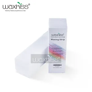 Waxkiss Einweg-Wachs streifen für Schönheit Setrip lilin sekali pakai Vliesstoff farbiges Haarentfernungs-Wachspapier