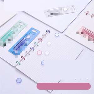 Planificateur mensuel hebdomadaire de reliure de disque de couleur de papier intérieur rechargeable personnalisé - Product Image 2