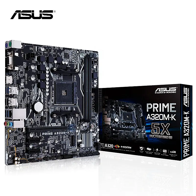 brand new computer motherboard A320M-K for AMD cpu