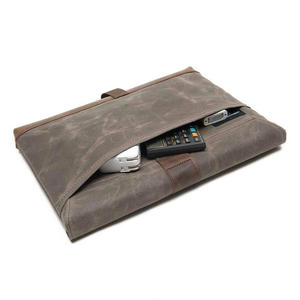 ซองผ้าใบเคลือบแว็กซ์กันน้ำสำหรับ MacBook <span class=keywords><strong>13</strong></span> "กระเป๋าและฝาปิดแล็ปท็อปแบบไม่ประนีประนอม - Product Image 5