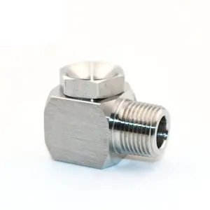 AA Custom 1/8 1/4 Stainless steel chemical application wide angle hollow cone nozzle