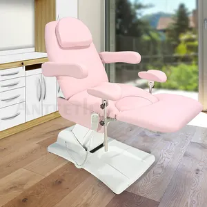 Latest Style Clinic Hospital Pink Gynecological Examination Chair 3 Motors Electric Gynecological Chair Aesthetic Bed