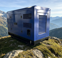 Générateur diesel silencieux 20kw 80w 100kw 200kw avec démarrage automatique, télécommande, AVR et ATS pour fermes et usines