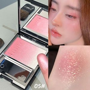 FAICCIA Cloudy Glow Gradient Blush Pearl Light Fine Shimmer Sunscreen Contouring Expanding Color Palette di fard a tre colori - Product Image 4