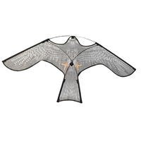 Cerf-volant de 4 m 6m avec perche pour éloigner les oiseaux Jardin Ferme Effrayer les oiseaux Repoussant les cerfs-volants