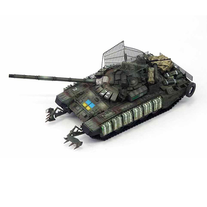 Modèle de réservoir de T-72B3M ukrainien <span class=keywords><strong>1</strong></span>/<span class=keywords><strong>72</strong></span> pour collection de bureau ou ornement - Product Image 2