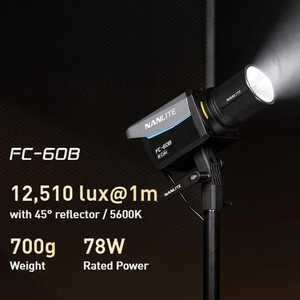 FC-120B FC-<span class=keywords><strong>60B</strong></span> นาโนไลต์2700K-6500K-profesjonalna LED ldwukolorampa DO studia fotografia widdeo <span class=keywords><strong>nanlite</strong></span> FC-<span class=keywords><strong>60B</strong></span> FC-120B - Product Image 5