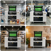 Machine de découpe et de gravure laser CO2 CNC haute précision 7050, refroidissement par eau, contrôle Ruida, Leadshine, acrylique, bois, verre, plastique