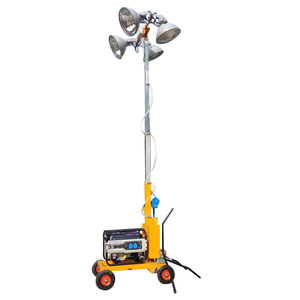 Xách tay 5m <span class=keywords><strong>LED</strong></span> di động tháp ánh sáng với động cơ diesel tháp ánh sáng di động để Bán tay đẩy phong trào tháp ánh sáng - Product Image 1