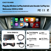 EASYGUARD Boîtier décodeur sans fil CarPlay Android Auto Plug & Play E90 E91 E92 E93 E60 E61 F10 F11 F07 F06 F12 F13 F01 F03