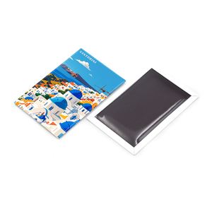 Imán de nevera con diseño personalizable, recuerdo griego en resina 3D, adorno de Santorini. - Product Image 6