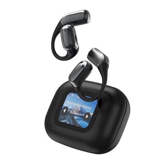 Factory Wholesale Bone Conduction bluetooth Earphone 2025 Trending Product Digital Display Hifi Bone Conduction Headphones