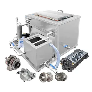 Engine Parts Washing Skymen JP-720G 3600W 28Khz 360L Crankshaft Turbine Parts Engine Cylinder Wash Machine