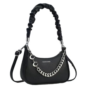 Sac à bandoulière en cuir PU pour femme, nouvelle collection, très tendance, sac à main léger et élégant avec un design moderne - Product Image 5