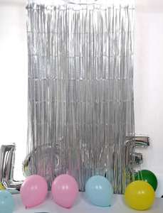 Fond en feuille <span class=keywords><strong>métallique</strong></span> droite du fabricant, paillettes créatives, décoration murale de fête, rideaux <span class=keywords><strong>à</strong></span> franges en feuille d'or pailletée - Product Image 4