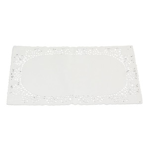 SET DI 5 TAPPETINI PER TORTA EASY BAKE IN CARTA BIANCA 20X30CM - Product Image 1
