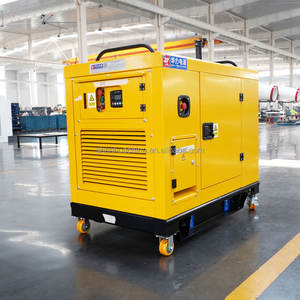 12kw 15kva מים מקורר גנרטור דיזל חשמל גנרטור מחיר נייד סילי 3 שלב דיזל גנרטורים - Product Image 3