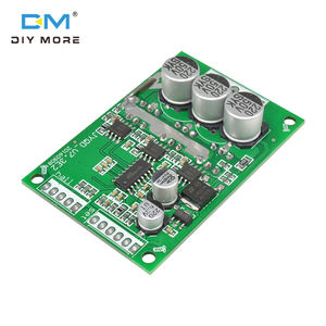 Contrôleur de moteur sans balais PWM 12V-36V 500W avec régulation de vitesse, moteur à effet Hall, module de carte de commande de voiture d'équilibre BLDC - Product Image 2