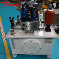 Unité de puissance hydraulique avec accumulateur à piston, moteur électrique, distributeur directionnel, bloc de distribution, tuyau DIN EN853 pour banc d'essai