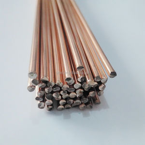 הלחמת נחושת שטוח מוט BCuP-2 3.2mm 0% כסף phos-נחושת הלחמת סגסוגת שטוח מוט טוב מחיר - Product Image 2