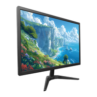 Moniteur d'ordinateur LED d'usine de gros Rebekah, blanc noir, 19 20 22 24 pouces, moniteur LCD PC remis à neuf, moniteur de bureau 60 Hz