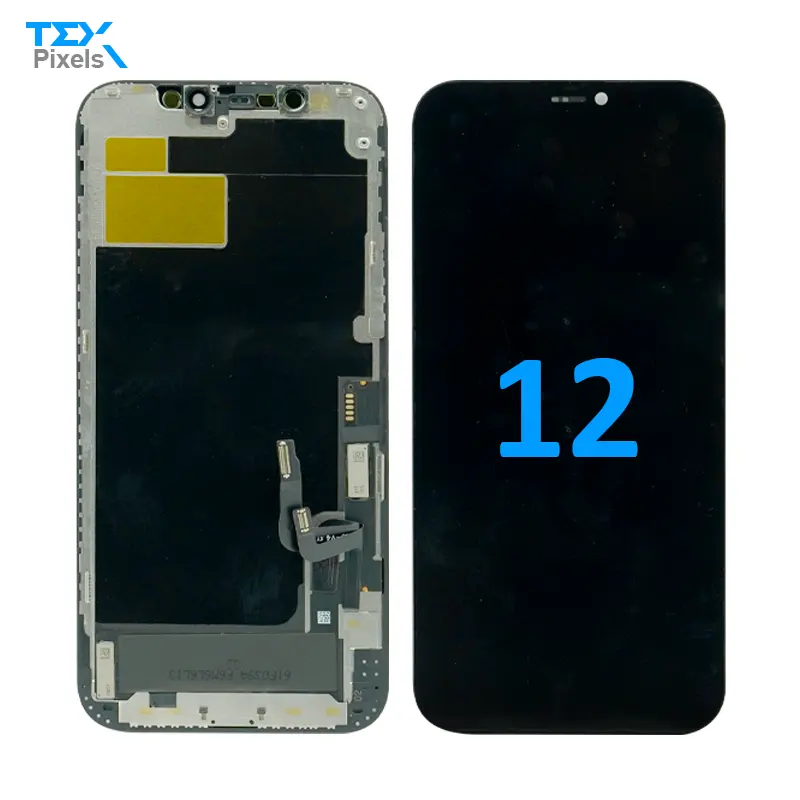 Original OLED mobile phone 12 LCD Display Touch Screen OEM Digitizer Assembly Replacement for Iphone 12