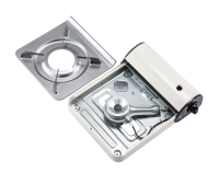 Réchaud à gaz portable à valve magnétique, mini-cassette, pour camping-car et hôtel, brûleur unique, pliable, pour camping en extérieur, cuisinière à butane de table
