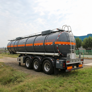 Semi-remorque citerne à 3 essieux haute résistance pour produits chimiques dangereux, ammoniac aqueux et liquides inflammables, capacité <span class=keywords><strong>25</strong></span>-70m³, charge utile >30000kg - Product Image 1