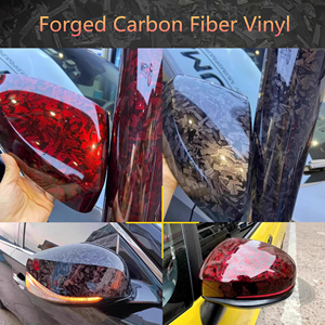 Échantillon gratuit autocollant en <span class=keywords><strong>carbone</strong></span> forgé autocollant sans bulles PET <span class=keywords><strong>film</strong></span> auto <span class=keywords><strong>capot</strong></span> intérieur brillant/mat forgé <span class=keywords><strong>film</strong></span> de voiture - Product Image 4