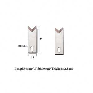 Lame en V de rechange pour machine à dénuder les câbles - Product Image 2