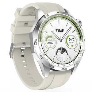 Boussole Smartwatch grande batterie Montre Connecte Ip68 Reloj Inteligentes hommes sport en plein air montre intelligente Bt appel électronique