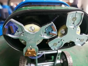 JS550 Manual Mini <b>Polishing</b> Machine Dual Disc <b>Floor</b> Grinder with Siemens Motor 550MM Concrete Grinder - Product Image 2