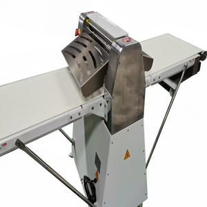 Rouleau électrique pour pâte à pizza Machine commerciale pour aplatir la pâte à pizza Machine à laminer les pâtes Rouleau commercial pour pâte à pâtisserie Rouleau pour biscuits - Product Image 6