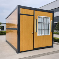 Maison conteneur préfabriquée extensible en promotion, 20 pieds, 40 pieds, maison portable, conteneur préfabriqué 20 pieds pour le camping
