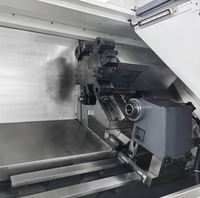 Centre de tournage CNC 3 axes Fanuc à lit incliné, usage intensif, mono-broche, haute précision, avec déplacement de 3000 mm