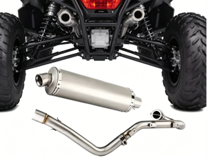 CHMotor para SUZUKI <span class=keywords><strong>DR</strong></span>-Z400 DRZ400 DRZ-<span class=keywords><strong>400</strong></span> <span class=keywords><strong>DR</strong></span> Z400 <span class=keywords><strong>SM</strong></span> S E 2000 - 2022 Silenciador de escape para motocicleta ORV con tubo de conexión frontal de 51mm - Product Image 4